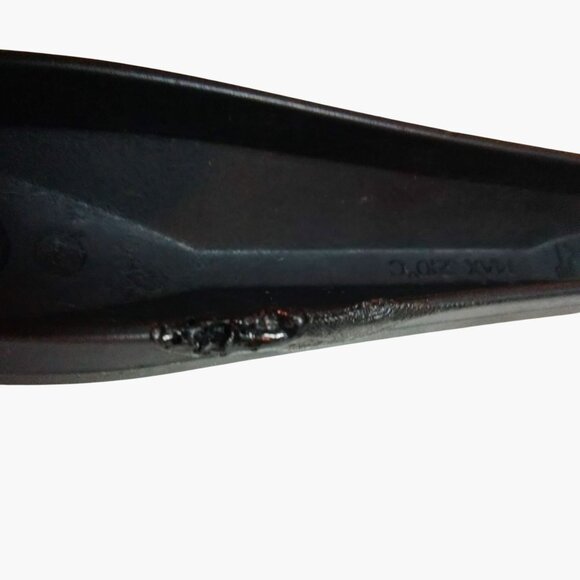 Coghlans Black Slotted Spoon Heat Resistant Nylon Non Stick Utensil - Picture 6 of 6